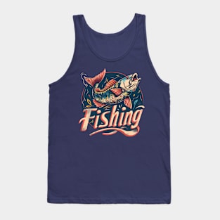 Fishing t-shirt Tank Top